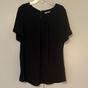 Pleione Classic Black Blouse